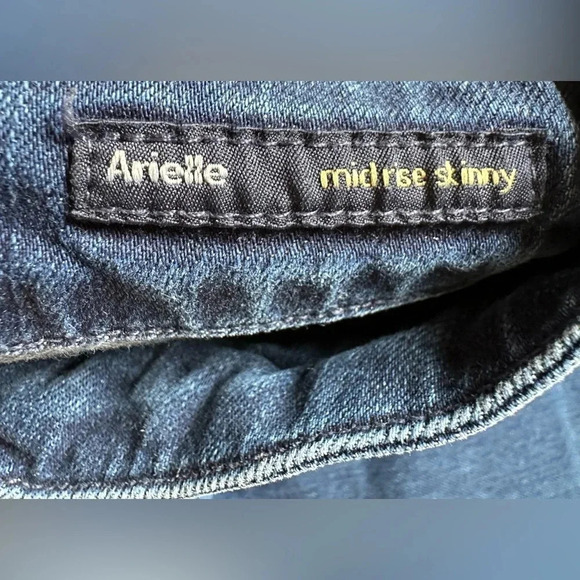 Citizens of Humanity Arielle Mid Rise Skinny Jeans Women’s Size 26 Raw Hem - Picture 9 of 12